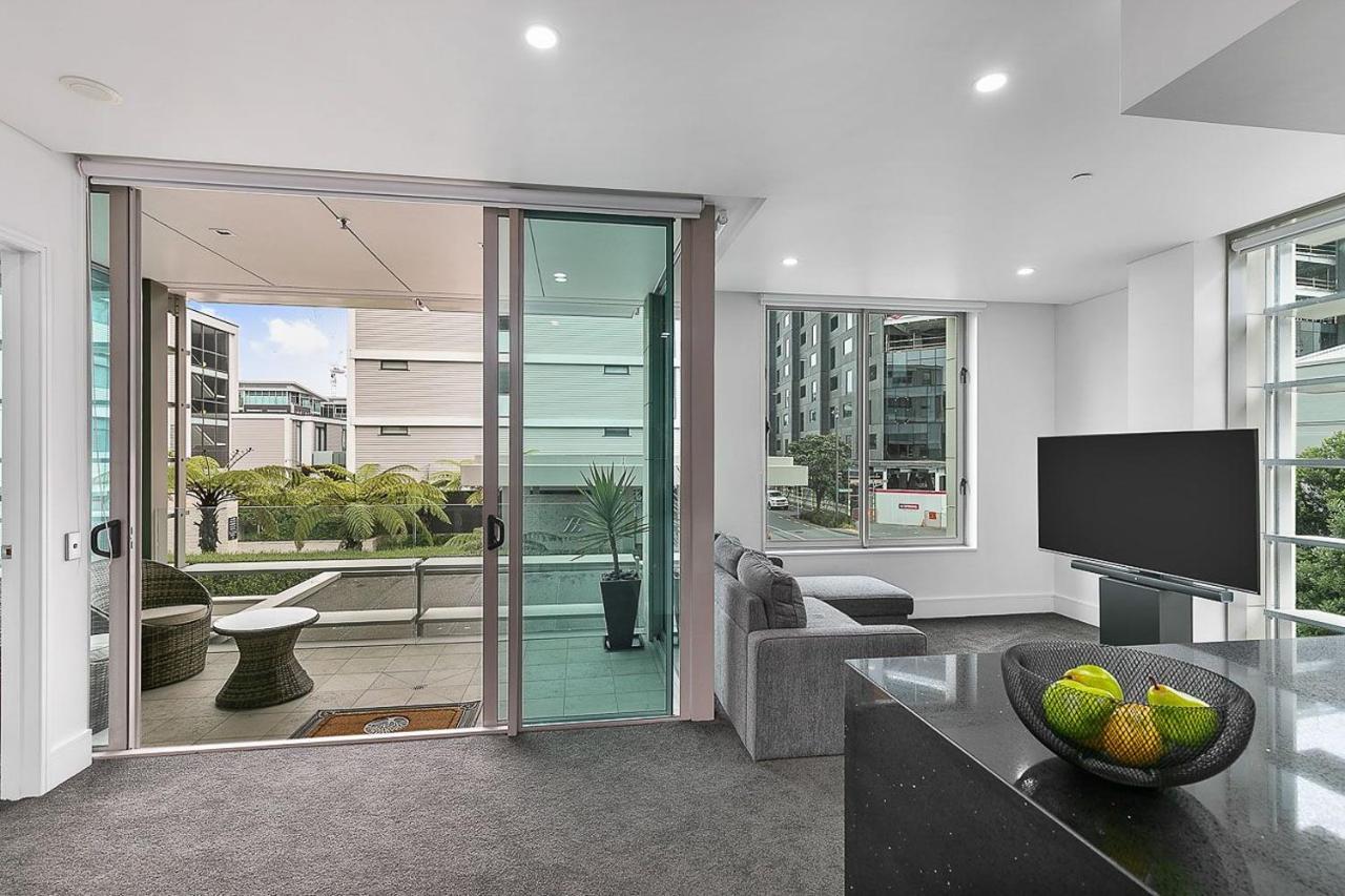 Qv Upscale Modern Viaduct Apt With Parking - 965 Auckland Luaran gambar
