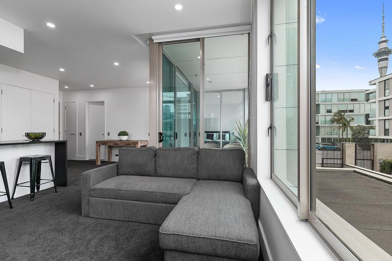 Qv Upscale Modern Viaduct Apt With Parking - 965 Auckland Luaran gambar