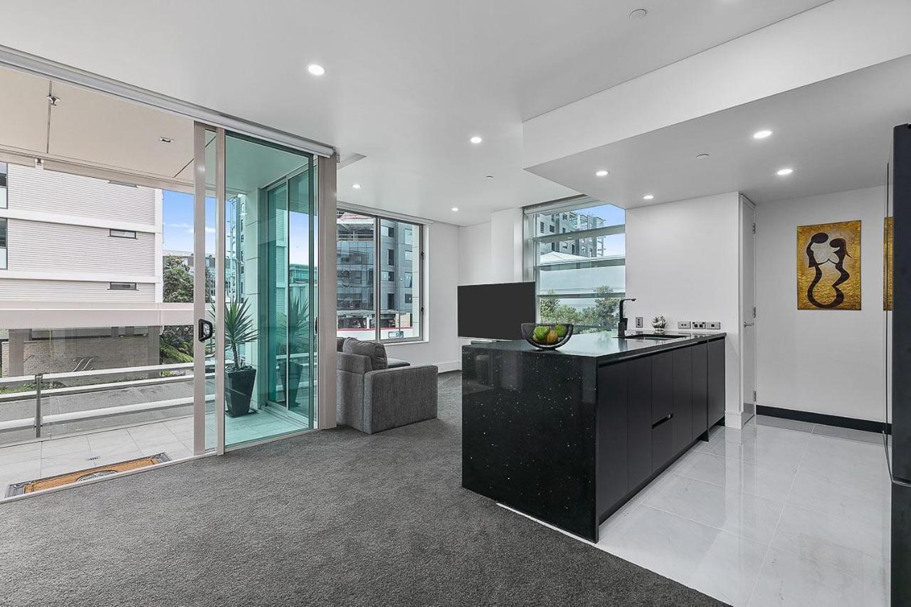 Qv Upscale Modern Viaduct Apt With Parking - 965 Auckland Luaran gambar