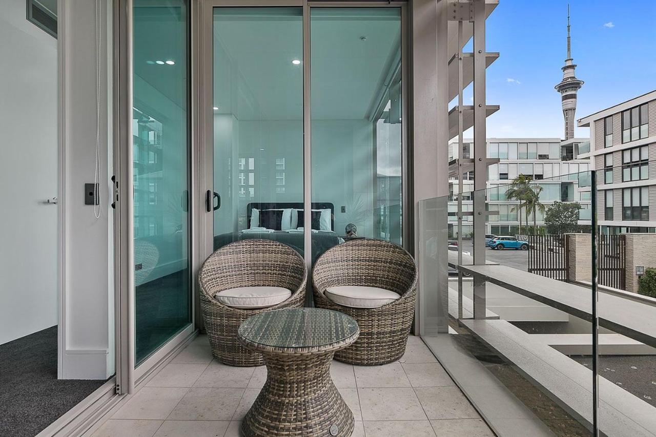 Qv Upscale Modern Viaduct Apt With Parking - 965 Auckland Luaran gambar